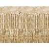 Party Zlatá metalická párty záclona 90x250 cm – dekoračný záves na oslavy