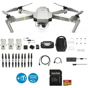 DJI Mavic Pro Platinum, Fly More Combo, 4K kamera - DJIM0252C