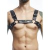 Mob - dngeon black harness belt one size