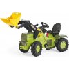 Rolly Toys šliapací traktor s pojazdom Mercedes Benz Bucket