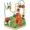 Edukačná drevená presúvačka s labyrintom Farma Adam Toys