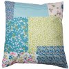 SCANquilt Dekoračný vankúš patchwork 40x40 cm