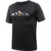 Pánske tričko s krátkym rukávom Sensor Merino Air RJ Everest black S