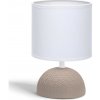 Aigostar B.V. | Aigostar - Stolná lampa 1xE14/40W/230V hnedá/biela | AI0160