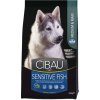 CIBAU dog adult sensitive fish medium & maxi - 3x12 kg