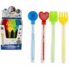 Bublifuk 70ml trubica 28cm s náradím na piesok plast 4 druhy