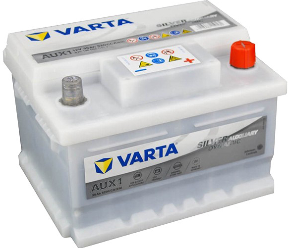 Varta Silver Dynamic Auxiliary 12V 35Ah 520A 535 106 052