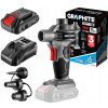 Pumpa Kompresor Akumulátor 2AH Nabíjačka GRAPHITE