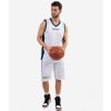 KIT POWER INTERLOCK basketbalový set biela-modrá S