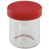 Sklenená nádoba na výťažok so silikónovým viečkom Near Dark 20 ml - Farebné varianty 1 ks Farba: Červená