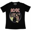 AC/DC Highway To Hell Circle Black M Dámske Tričko