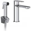 Umývadlová batéria Ravak Chrome II s bidetovú spŕškou chróm X070450