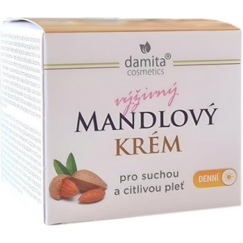 Damita mandľový výživný denný krém pre suchú a citlivú pleť 50 g