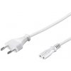 WENTRONIC Sieťový kábel 2pin 230V 5m biel W.93988 93988