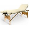 Skladací masážny stôl TANDEM Basic-3 Farba: krémová 195*70 cm / 15,3 kg / 4 farby