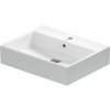Duravit Vero Air umývadlo 60x47 cm obdĺžnik umývadlo na nábytok biela 2350600000