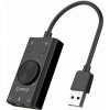 Orico SC2 externá zvuková karta USB, čierna