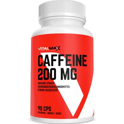 Vitalmax Caffeine 200 90 kapslí