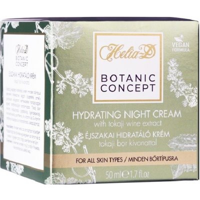 Helia-D Botanic Concept Nočný hydratačný krém s tokajským vínnym extraktom (50ml)