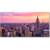 Foto obraz akryl do obývačky New York západ 100x50 cm