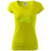 Crosska zelená - Dámske tričko Pure - L ( Limetková )