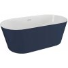 Polimat Uzo voľne stojaca akrylátová vaňa 160x80, modrá, 00516
