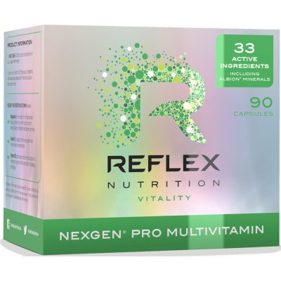 Reflex nutrition Nexgen PRO 90 kapsúl + Omega 3 90 kapsúl