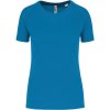 Kariban Tričko PA4013, sportovní, krátký rukáv, dámské COT20401309402-aqua blue M Modrá aqua