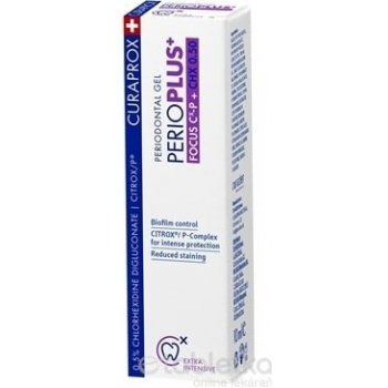 Curaprox gél Perio Plus+ Focus 0.5 CHX 10 ml