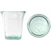 Zaváracie poháre WECK Quadro 545 ml s viečkom, set 6 ks