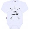 Body s potlačou New Baby Tati, to dáš! 56 (0-3m)
