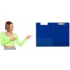 Esselte A4 dosky s klipom modrá