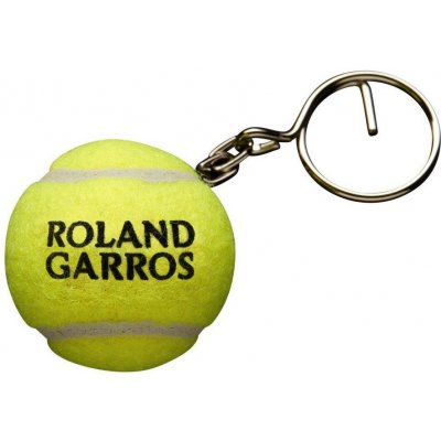 Wilson Tennis Ball Keychain Roland Garros Tournament - yellow
