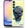 Picasee silikónový prehľadný obal pre Samsung Galaxy A25 A256B 5G - EARTH - Lebka 3.0