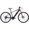 CTM Senze Man 29 elektrobicykel, matná šedá/lesklá červená, M