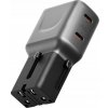 Nabíjačka Energea TravelGo Adapter 45 2xUSB-C 45W grafitovo-čierna