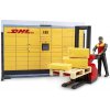 Bruder BWORLD Zásielkovňa DHL s príslušenstvom