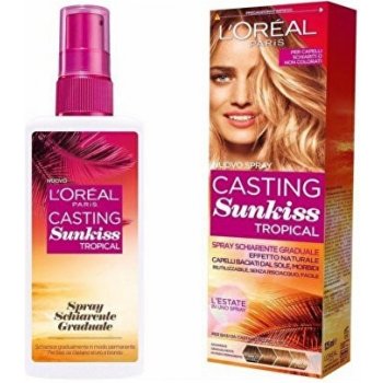 L'Oréal asting Sunkiss Tropical pre tmavo hnedé až blond vlasy125 ml