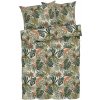 Livarno home Posteľná bielizeň zo saténového mikrovlákna, 200 x 220 cm, (palmy) (100392530)