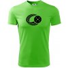 Florbal lopta - Pánske tričko Fantasy športové - 2XL ( Apple Green )