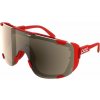 POC Devour Ultra Prismane Red/Clarity Trail/Partly Sunny Silver