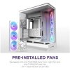 Nzxt Skříň H9 FLOW RGB (2025) MIDI TOWER s okénkem, bílá