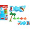 Herná sada do vane Žralok lovec rybiek modrý