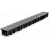 Odvodňovací žľab s pozinkovanou mrežou 10x3,5cm/1m WLC Likov