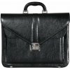 REAbags aktovka 7173B-TR černá/nikl 15l