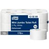 Toaletný papier 2-vrstv. TORK Mini Jumbo 19 cm, návin 170 m, biely T2 (12 ks)