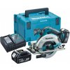 Makita Aku bezuhlíková okružná píla Li-ion LXT 18V/5,0Ah, Makpac DHS680RTJ