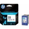 HP 22 Tri-color Ink Cart, 5 ml, C9352AE (165 pages)