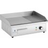 Royal Catering Elektrická grilovacia doska - 548 x 350 mm - hladká + vrúbkovaná - 3 000 W RCPG42-M