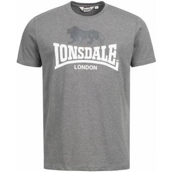 Lonsdale Men's t-shirt regular fit šedé